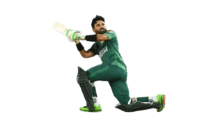 muhammad rizwan richest cricketer in pakistan and net worth png, muhammad rizwan sweep shot png without background